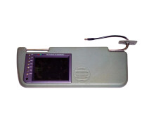 Купить - GPS-навигатор  Автомобильный козырек с монитором Huatong X-23 7" экран AV-in Grey (3_03591)