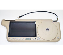 Купить - GPS-навигатор  Автомобильный козырек RIAS X-17 DVD+USB+SD Бежевый (4_60784922)