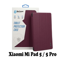 Купить - чехол  Чехол для планшета BeCover Smart Case Xiaomi Mi Pad 5/5 Pro Red Wine (707580)