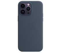 Купить - чехол для смартфона  Чехол противоударный силиконовый Silicone Case MPTQ3ZE/A MagSafe (Original) для Apple Iphone 14 Pro Max (6.7") Storm Blue