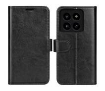 Купить - чехол для смартфона  Чехол-книжка Deexe Wallet Style для Xiaomi 14 Pro - Black