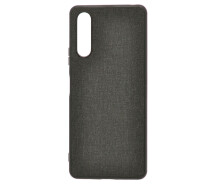 Купить - чехол для смартфона  Чехол накладка New Textile leather Case для Sony Xperia 10 V black