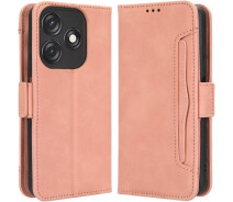 Купить - чехол для смартфона  Чехол Deexe Wallet Stand для TECNO Spark 10C - Pink