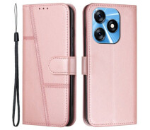 Купить - чехол для смартфона  Чехол-книжка UniCase Jet Cover для TECNO Spark 10C - Rose Gold