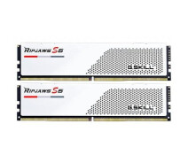 Купить - оперативную память  Модуль памяти G.Skill DDR5 32GB (2x16) Ripjaws S5 6000 White Intel XMP CL32-38-38-96 1.35V (F5-6000J3238F16GX2-RS5W)