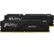 Купить - оперативную память  Модуль памяти Kingston Fury DDR5 16GB Beast Black EXPO 5600MHz (KF556C36BBEK2-16)