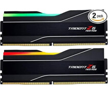 Купить - оперативную память  Модуль памяти G.Skill DDR5 64GB (2x32GB) 6000 Trident Z5 RGB Black CL32-38-38-96 1.40V AMD EXPO (F5-6000J3238G32GX2-TZ5NR)