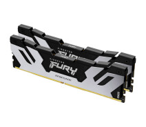Купить - оперативную память  Модуль памяти Kingston Fury DDR5 32GB (2x16GB) 6400Mhz Renegade Silver (KF564C32RSK2-32)
