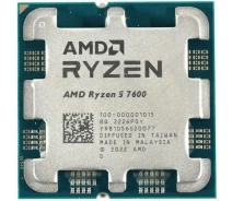 Купить - процессор  Процессор AMD Ryzen 5 7600 (100-100001015MPK) (sAM5, 12T, 5.1 ГГц)