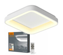 Купить - светильник потолочный  Светильник светодиодный VIDEX EDGE 72W WHITE с пультом и регулировкой света (VLE-ESC-72W)