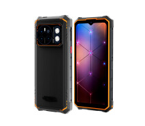 Купить - смартфон и мобильный телефон  Защищённый смартфон Hotwav Cyber 13 Pro 12/256Gb orange Оранжевый NFC 150 lumen flashlight android 13