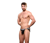 Купить -  Трусы мужские от Andrew Christian черные с карабинами (p04-2164-XL)