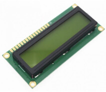 Купить - микрокомпьютер и комплектующие  LCD модуль для Arduino 1602 ЖК дисплей 16х2 с зеленой подсветкой