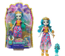 Купить - игрушку для девочки  Кукла Королева Парадайз и павлина Рейнбоу Enchantimals Royal Queen Paradise Doll &amp; Rainbow Peacock GYJ14