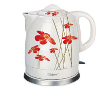 Купить - электрочайник  Электрочайник Maestro MR-066-RED-FLOWERS