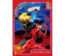 Купить - пазл  Пазлы детские "Леди Баг" G-Toys, 70 элементов (LB1002)