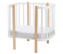 Купить - детский матрас  Матрас Babyroom Oval OKPK-80 11 см кокос, поролон, кокос 625558 Белый (2000989552505)