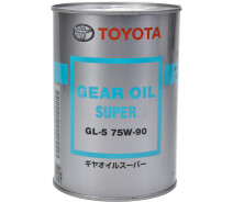 Купить - трансмиссионное масло  Трансмиссионное масло TOYOTA Gear Oil Super 75W-90 GL-5 (Japan) 1л