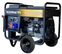Купить - генератор  Бензиновый генератор Kompak KGG20000LEK-T