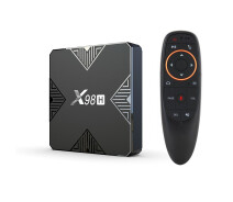 Купить - приставку Smart TV  Смарт ТВ приставка X98H 4/32, Allwinner H618 + аэропульт G10S с микрофоном и гироскопом