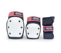 Купить - комплект защитной экипировки  Защитный набор REKD Heavy Duty (Голубо-розовый, S)