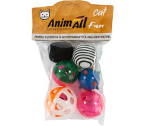 Купить - игрушку для животных  Набор игрушек AnimAll Fun Cat VP051 6 шт (2000981200015)