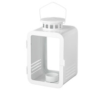 Купить - подсвечник  Фонарь IKEA VINTER белый 20 см 203.989.52