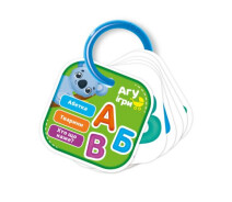 Купить - печатную продукцию  Карточки на кольце Азбука: Животные (укр) Vladi Toys VT2000-03