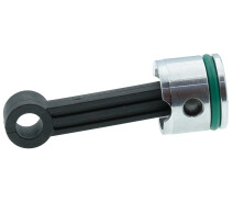 Купить - запчасть для перфораторов  Поршень в сборе VJ Parts для отбойного молотка Bosch GSH11E d40 пласт. шатун d14 1612001033+1618700064 арт.перф514