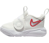 Купить - детский кроссовок  Кроссовки детские Nike TEAM HUSTLE D 11 (TD) бело-красные DV8995-102 Размер EU-27 (DV8995-102_EU-27)