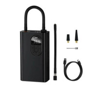 Купить - автокомпрессор  Автомобильный компрессор с аккумулятором Baseus Energy Source Inflator Pump Black (CRNL040001)