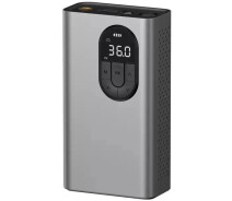 Купить - автокомпрессор  Автомобильный компрессор с аккумулятором Baseus Energy Source Inflator Pump CRCQB02-0A Grey