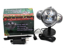 Купить - лазерное шоу-оборудование  Лазер диско проектор уличный WL-809 Snow Flower Lamp (4 цвета) 1 режим (67366)