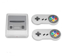 Купить - игровую консоль  Консоль игровая с беспроводными  джойстиками classic game box LH-35 (8456) grey