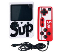 Купить - игровую консоль  Портативная игровая консоль с джойстиком GAME SUP 8283 500 игр white/red