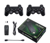 Купить - игровую консоль  Игровая приставка с джойстиками беспроводными Game Stick 8626 64gb HDMI black