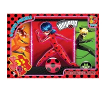 Купить - пазл  Пазлы детские "Леди Баг" G-Toys LB1018 35 элементов