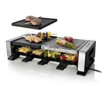 Купить - электрогриль  Раклет-гриль Silvercrest SRGS 1400 B2 черный-металлик (70204540)