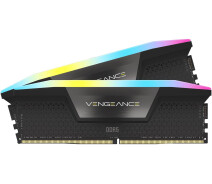 Купить - оперативную память  Модуль памяти Corsair DDR5 48GB (2x24) 7000MHz VENGEANCE RGB XMP 3.0 Black Heatspreader (CMH48GX5M2B7000C36)
