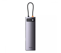 Купить - кардридер  Переходник/USB-Хаб Baseus Metal Gleam Series 12 в 1