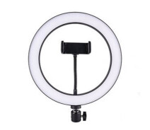 Купить - кольцевой свет  Кольцевая светодиодная LED лампа Flat Ring 10"+tripod 2.1m Black