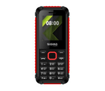 Купить - смартфон и мобильный телефон  Мобильный телефон Sigma mobile X-style 18 Track black-red UA UCRF