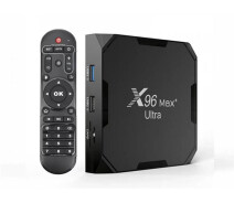 Купить - приставку Smart TV  HD медиаплеер X96 MAX+ Ultra Android TV (905x4/4GB/64GB)