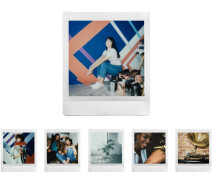 Купить - фотоаппарат  Камера моментальной печати Fujifilm Instax Square SQ 1 Orange + Чехол + Фотопленка 10шт
