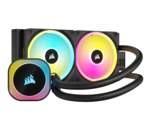 Купить - систему охлаждения  Система водяного охлаждения Corsair iCUE Link H100i RGB Liquid CPU Cooler Black, Intel: 1700/1200/1151/1150/1155/1156, AMD: AM5/AM4, 277х120