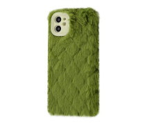 Купить - чехол для смартфона  Чехол для телефона PRC Fluffy Love Case iPhone 12 Green