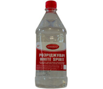 Купить - растворитель и очиститель лакокрасочных изделий  Растворитель уайт-спирит 1 л Покраско
