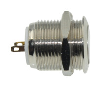 Купить - запчасть для болгарок  Кнопка антивандальная VJ Parts d18mm резьба 16mm h19mm 2 контакта арт.кн528