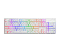 Купить - клавиатуру  Клавиатура Hator Rockfall 2 Mecha Orange USB White (HTK-711) (732999-01)