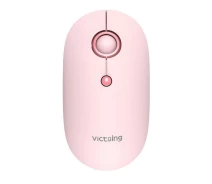 Купить - мышку для ноутбука  Беспроводная мышь для ноутбука/ПК VicTsing PC288A рожева